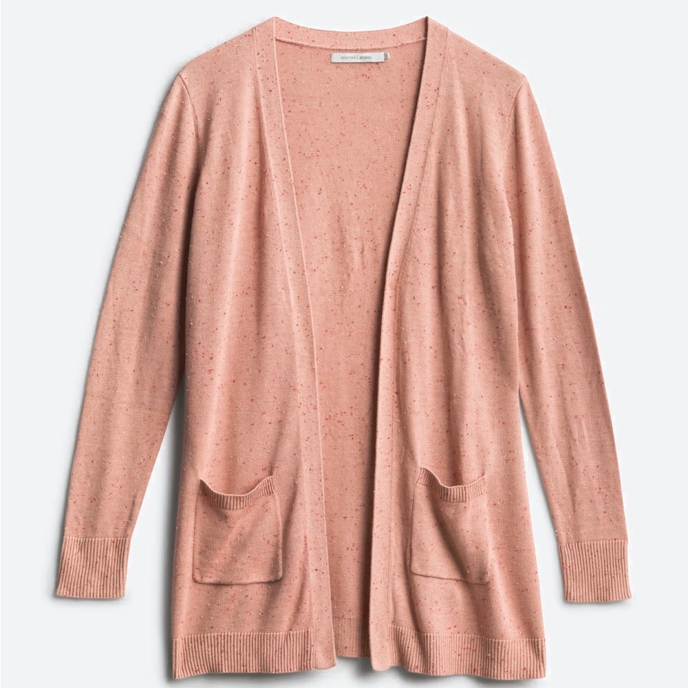 🌸 2 Cardigan Bundle • Size S • Stitch Fix • Spring Layering • Open Front - Picture 5 of 16